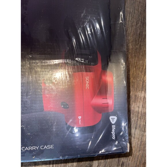 LifePro Sonic Soar FX Active Recovery Percussion Massage Gun Red - New/Sealed C2 - Picture 5 of 6